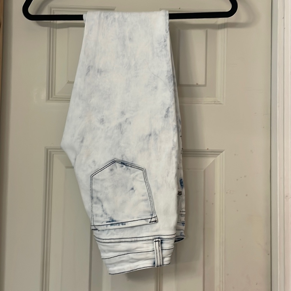 Kancan White Washed Denim Jeans